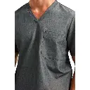 mens-scrubs-limitless-stretch-tunic-dynamo-grey-pocket-NN200.webp