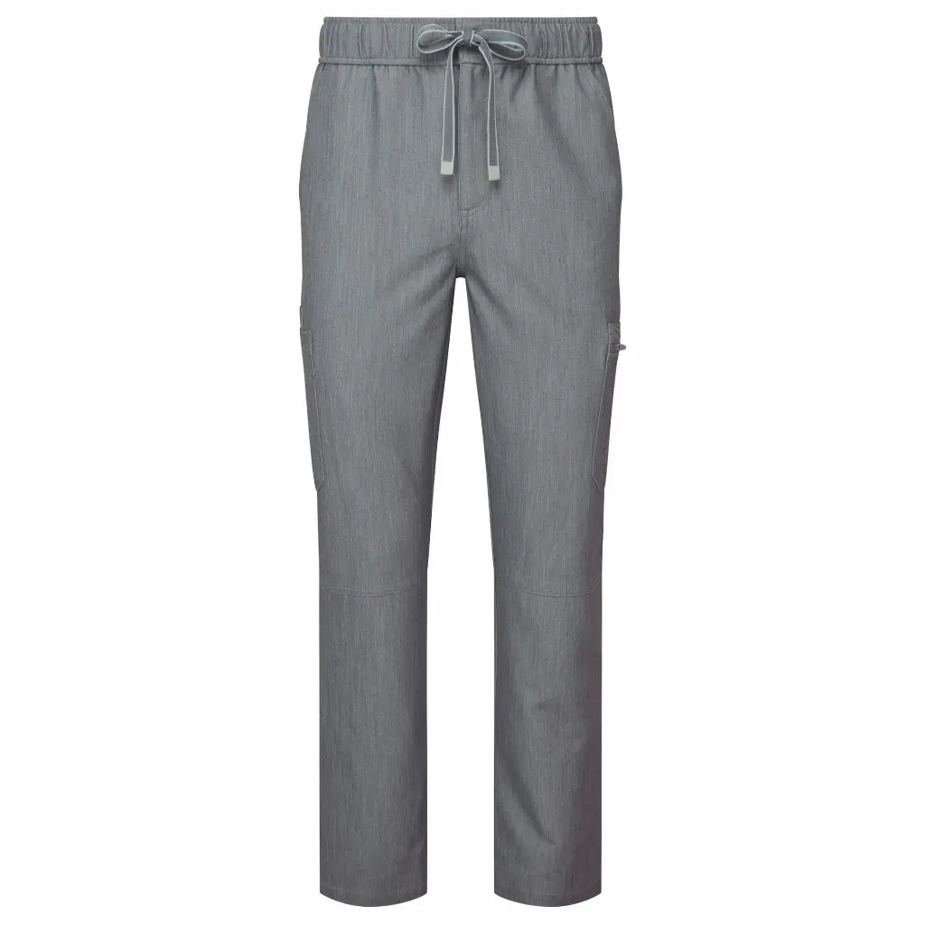 mens-scrubs-relentless-stretch-cargo-pants-dynamo-grey-front-NN500.webp