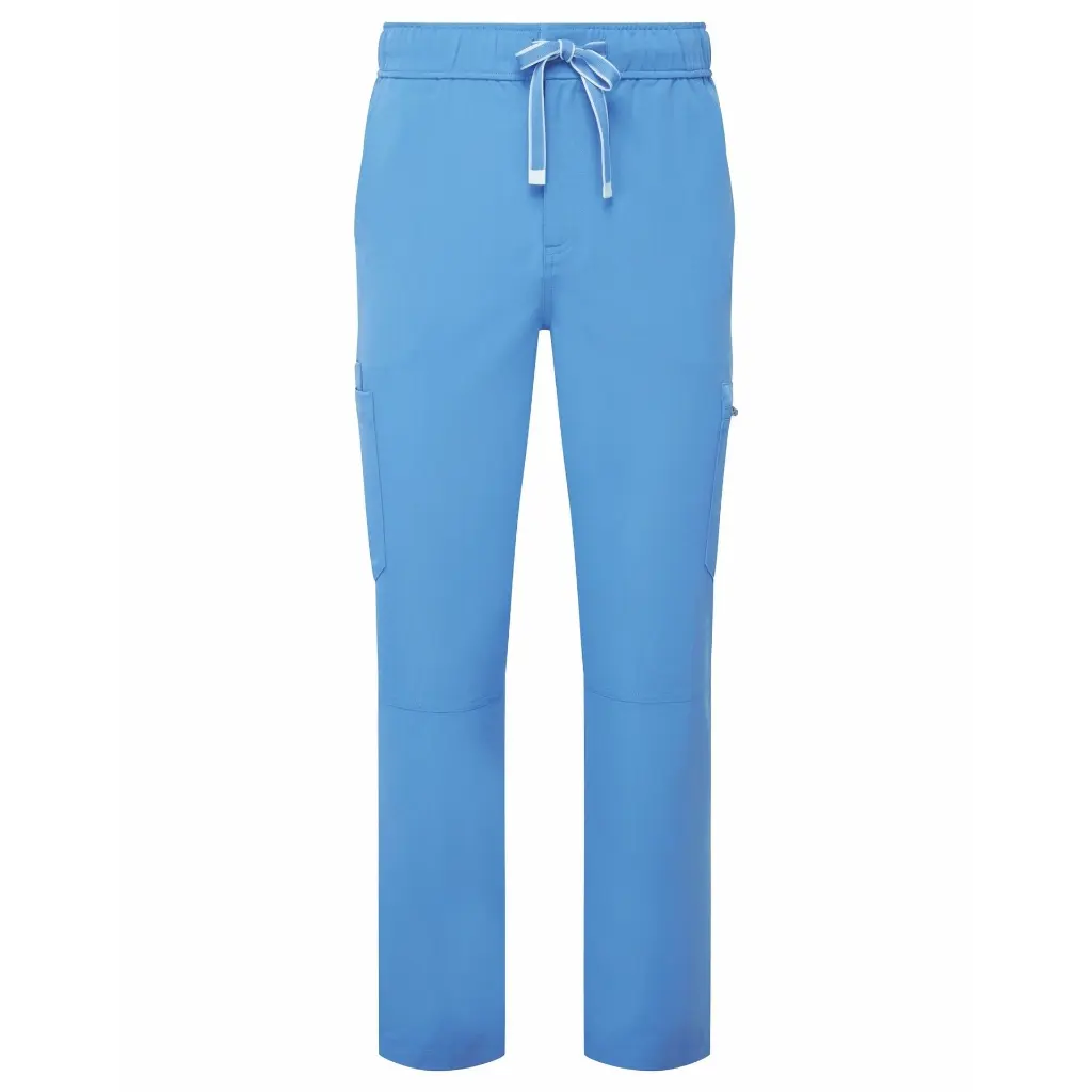 mens-scrubs-relentless-stretch-cargo-pants-ceil-blue-front-NN500.webp