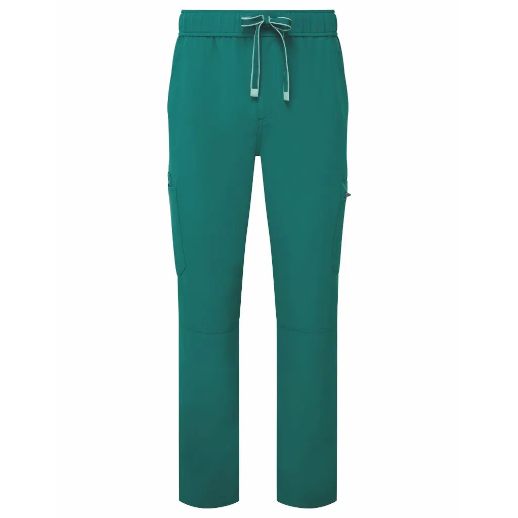 mens-scrubs-relentless-stretch-cargo-pants-clean-green-front-NN500.webp