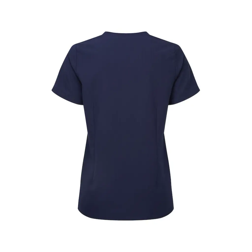 womens-scrubs-limitless-stretch-tunic-navy-back-NN300.webp