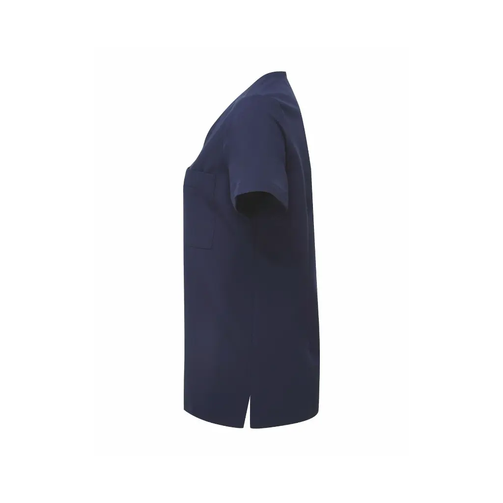 womens-scrubs-limitless-stretch-tunic-navy-side-NN300.webp