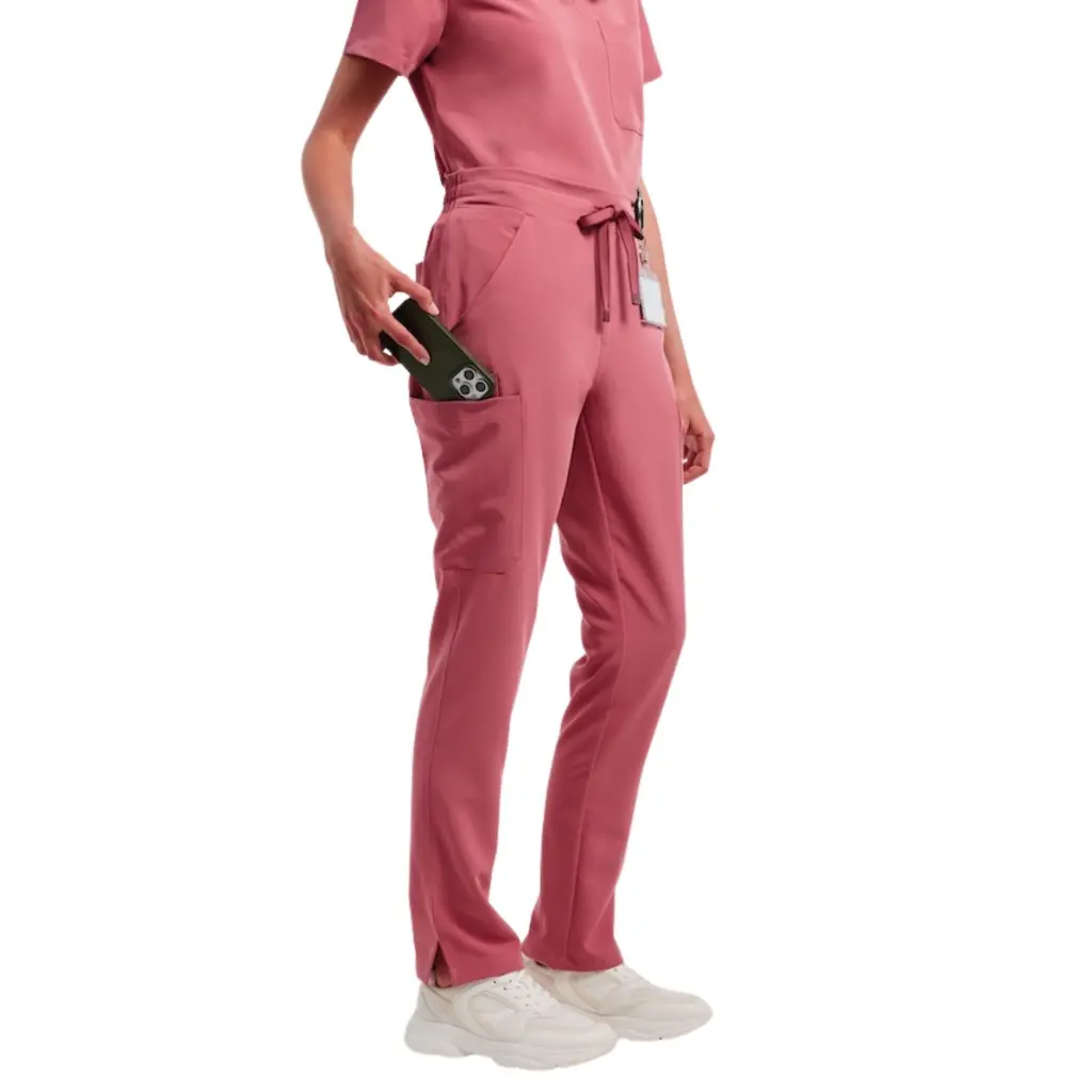 womens-scrubs-relentless-stretch-cargo-pants-calm-pink-lifestyle-NN600.webp
