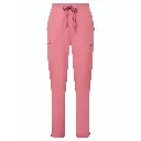 womens-scrubs-relentless-stretch-cargo-pants-calm-pink-front-NN600.webp