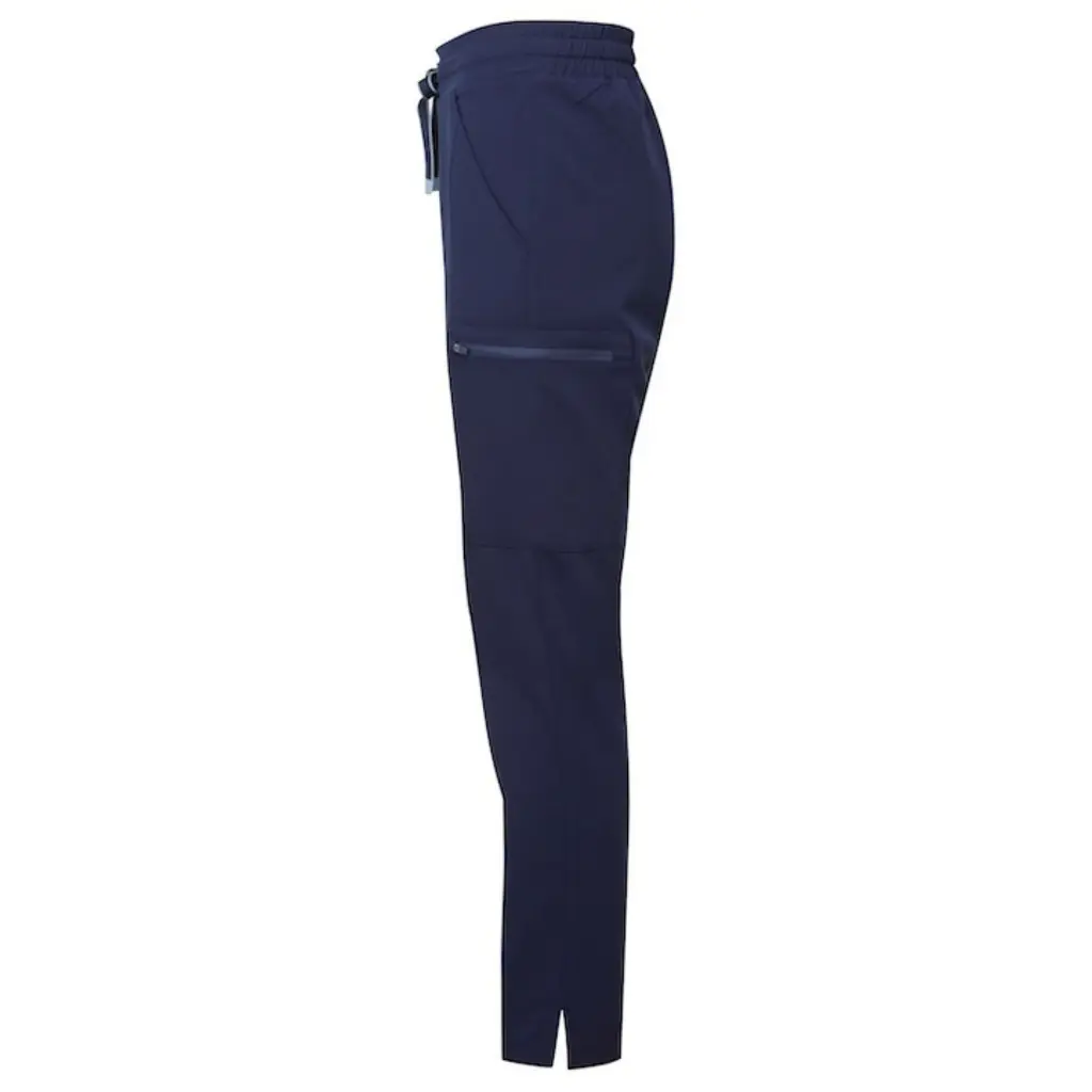 womens-scrubs-relentless-stretch-cargo-pants-navy-side-NN600.webp