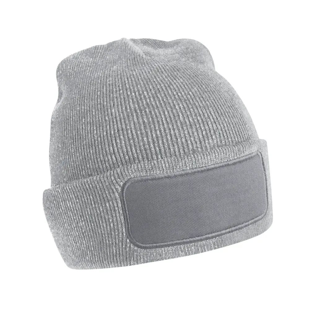 patch-beanie-heather-grey-front-BC445.webp