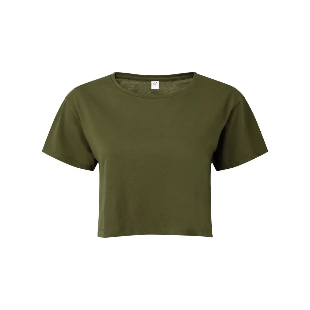 womens-cropped-tshirt-olive-front-TR019.webp