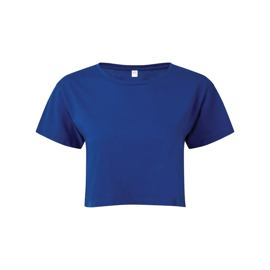 womens-cropped-tshirt-royal-blue-front-TR019.webp
