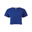 womens-cropped-tshirt-royal-blue-front-TR019.webp