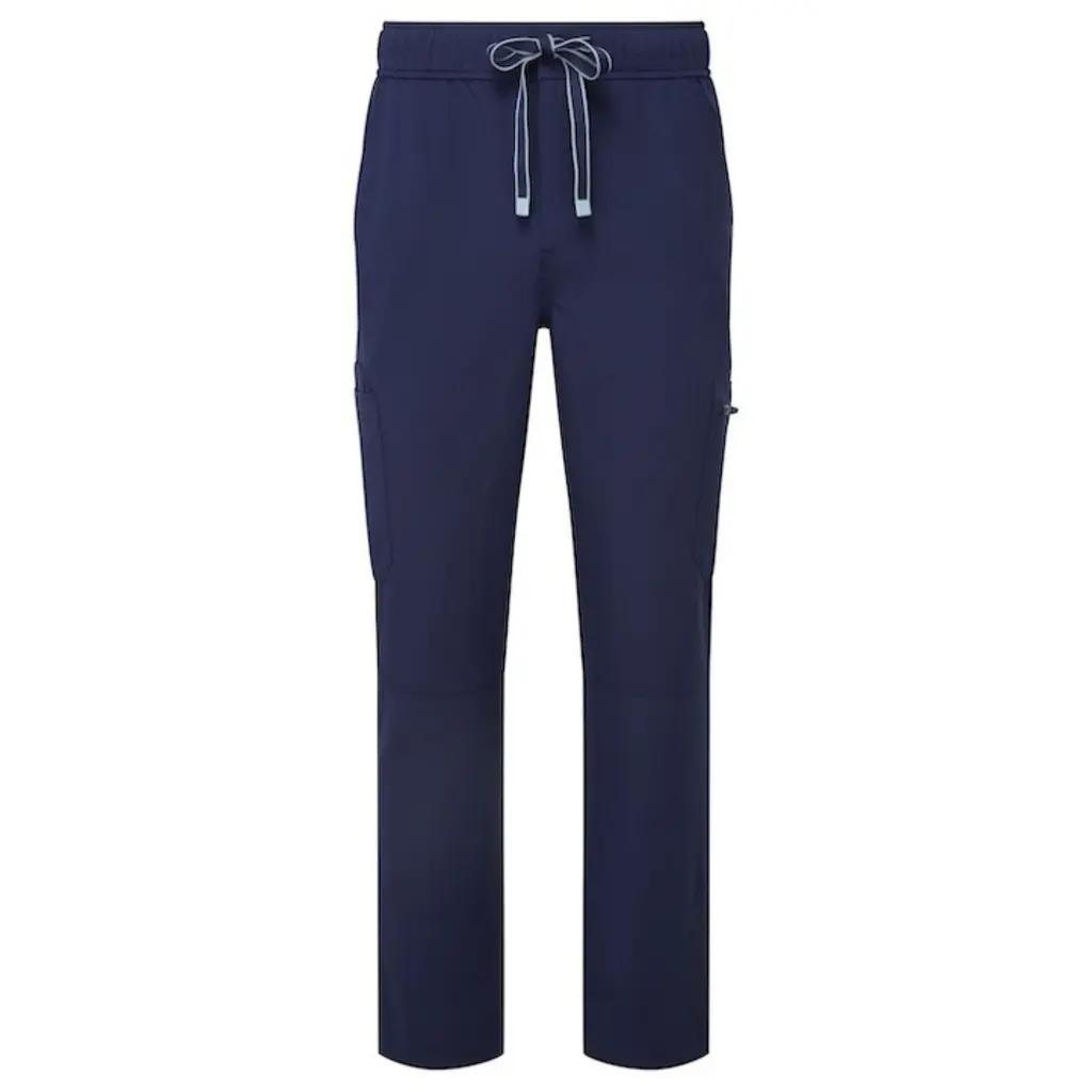 mens-scrubs-relentless-stretch-cargo-pants-navy-front-NN500.webp