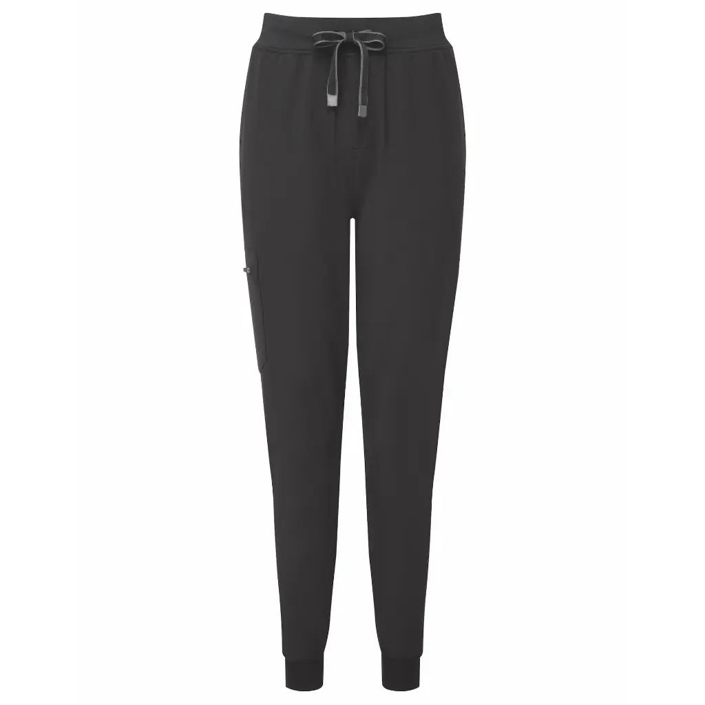 womens-scrubs-energized-stretch-joggers-black-front-NN610.webp