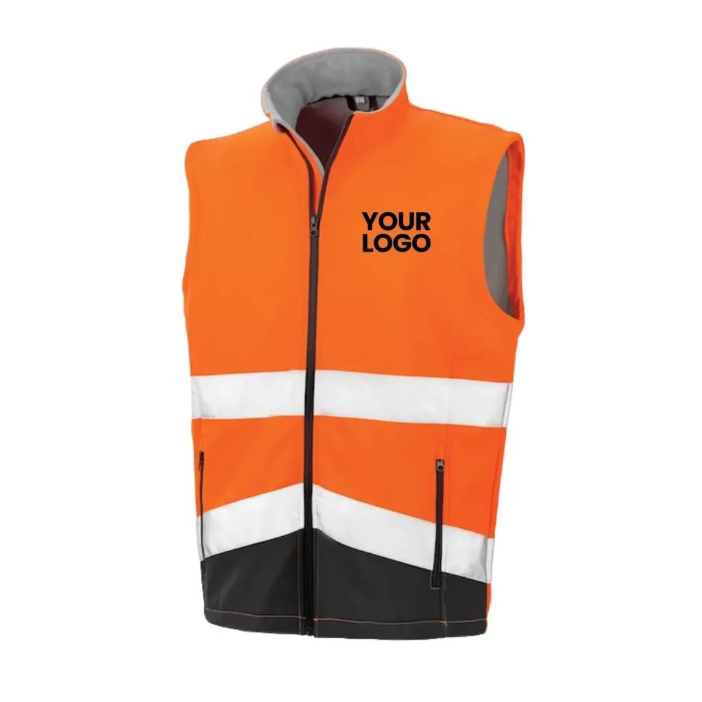 Hi-Vis Softshell Gilet