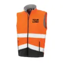 Hi-Vis Softshell Gilet