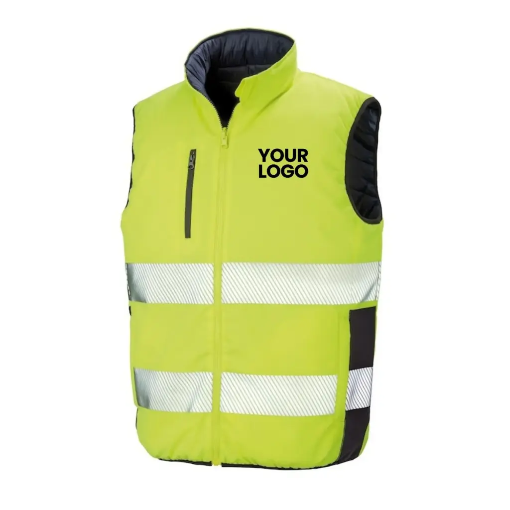 Hi-Vis Reversable Softshell Gilet