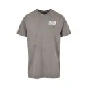 Acid Washed Round Neck Tee