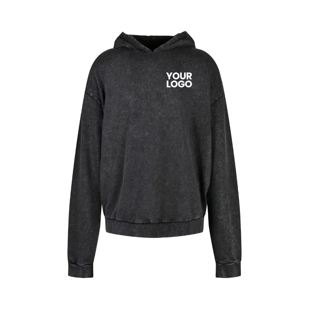 Acid Washed Oversize Hoodie
