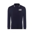 Long Sleeve Tipped 100 Polo