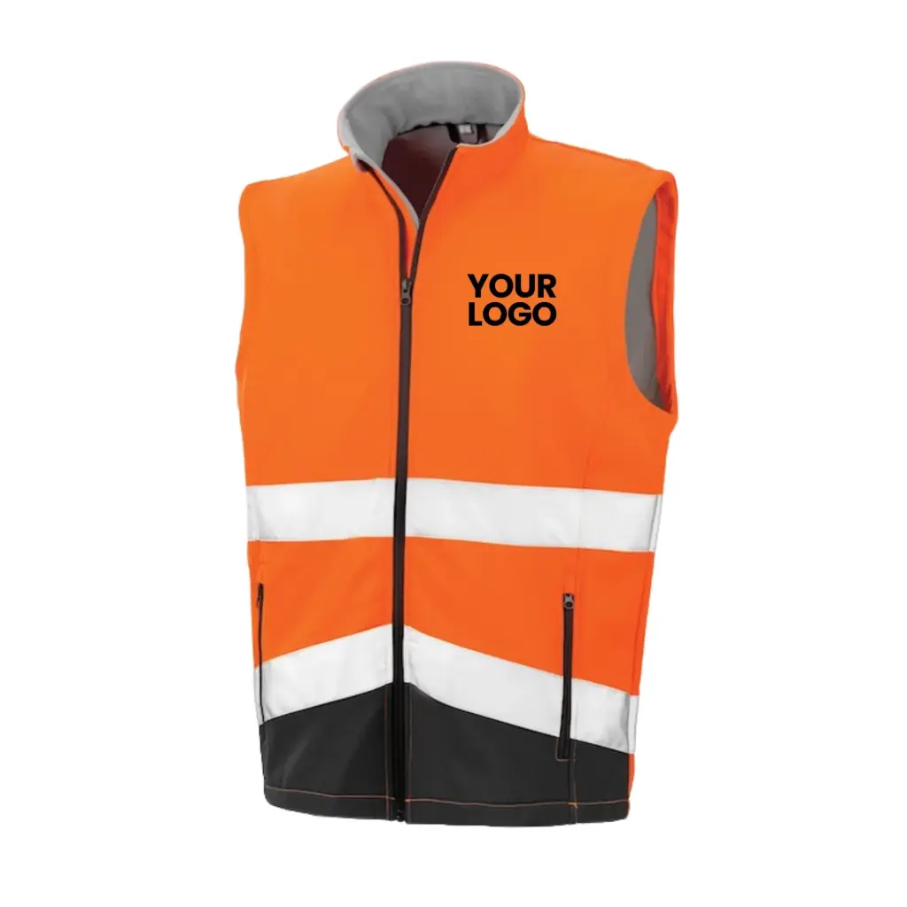 Printable Safety Softshell Gilet