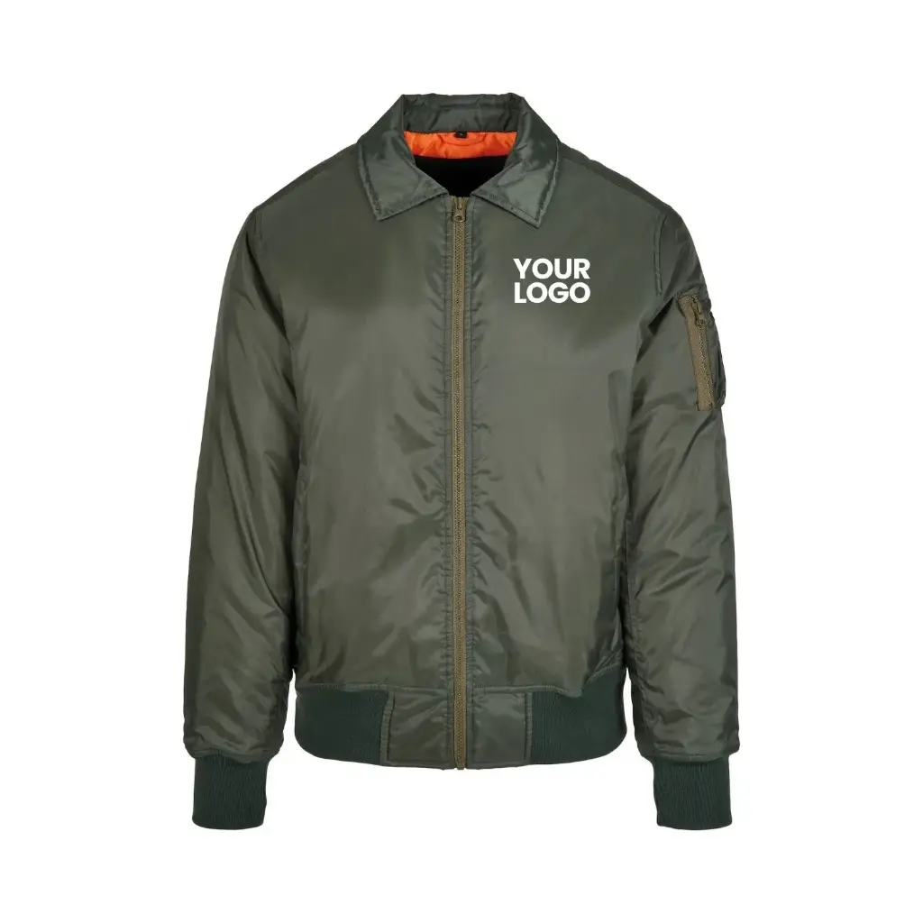 [BY157] Collar Bomber Jacket (S)