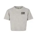 Girls Cropped Jersey Tee