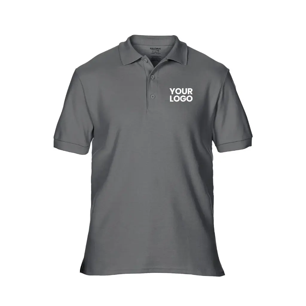 [GD042] Hammer® Piqué Sport Shirt (Black, S)