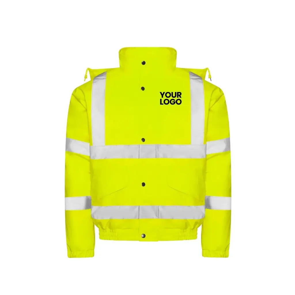 [RX770] High Visibility Bomber Jacket (HV Orange, S)