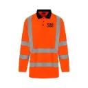 High Visibility Long Sleeve Polo