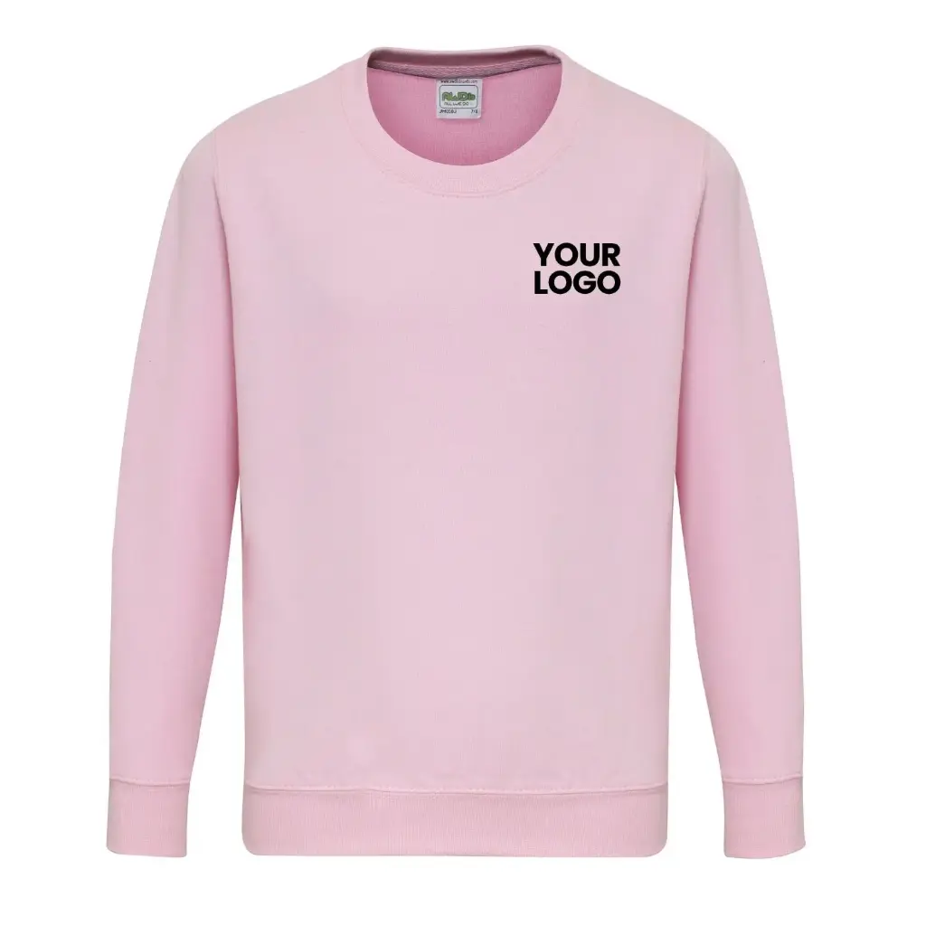 [JH30J] Kids Awdis Sweatshirt (Charcoal, 7/8 Years)