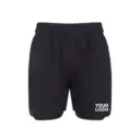 Kids Double-Layer Sports Shorts