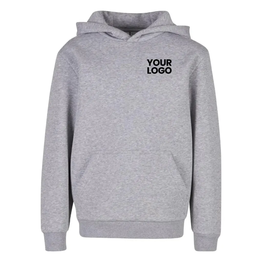 [BY315] Kids Fluffy Hoodie (Black, 4/6 Years)
