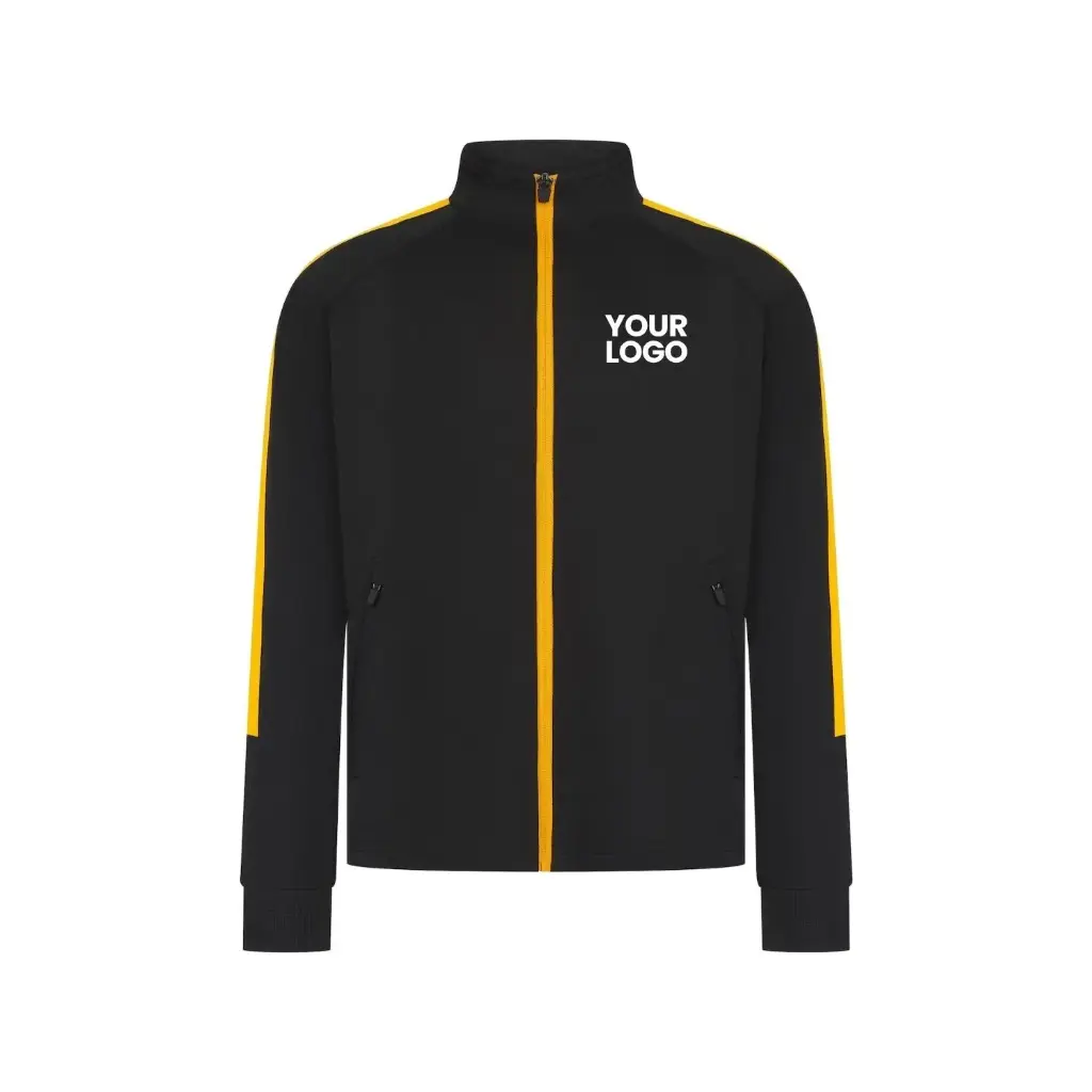 [LV873] Kids Knitted Tracksuit Top (Black, 7/8 Years)