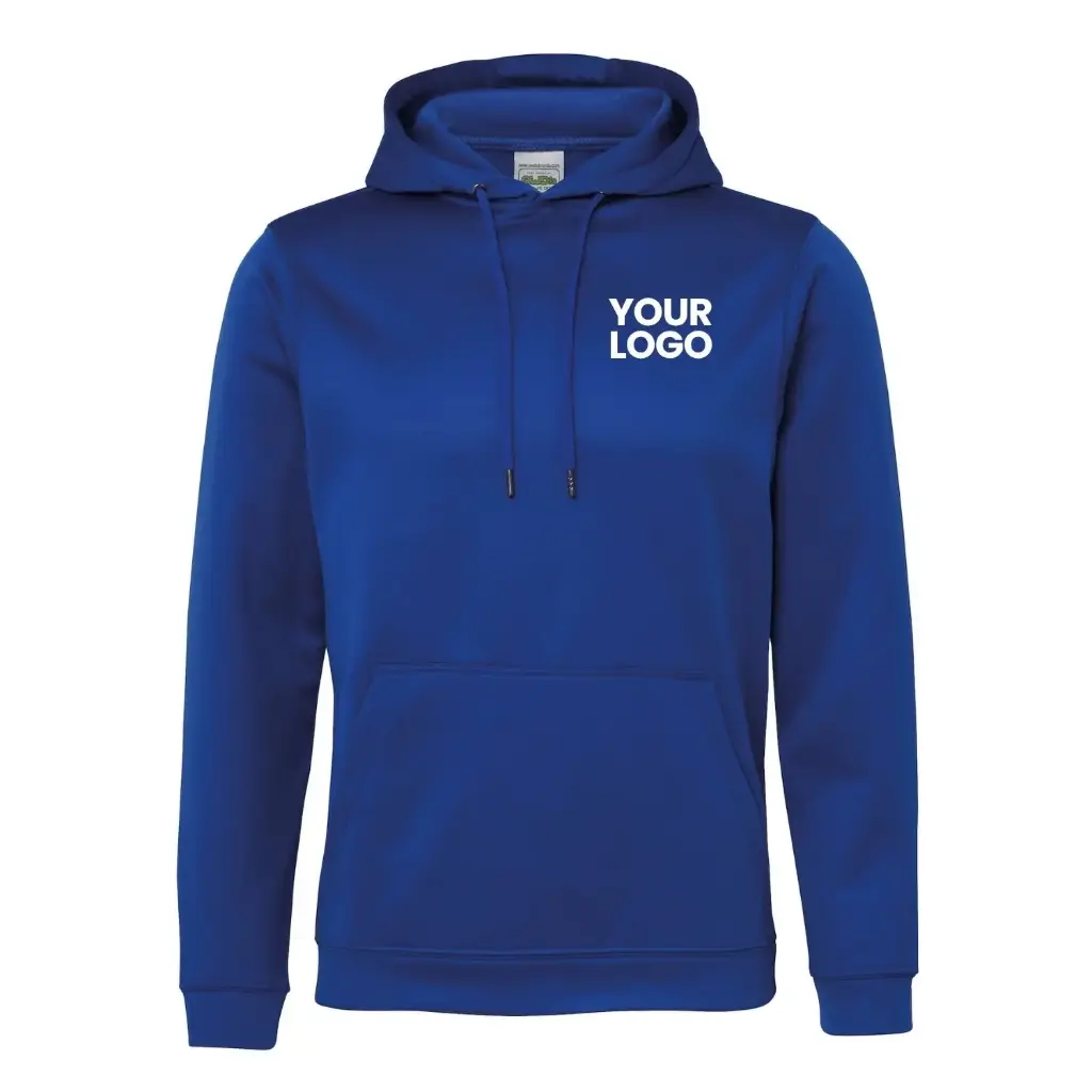 [JH06J] Kids Sports Polyester Hoodie (Royal Blue, 7/8 Years)
