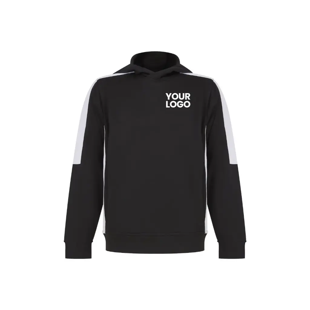 [LV342] Kids Team Hoodie (Black, 7/8 Years)