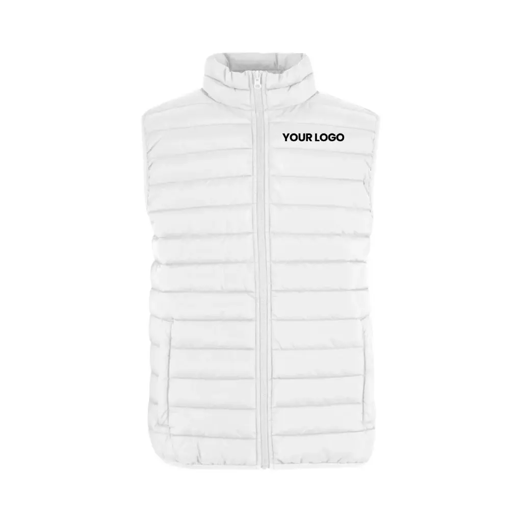 Light Puffer Vest (Black, XS)