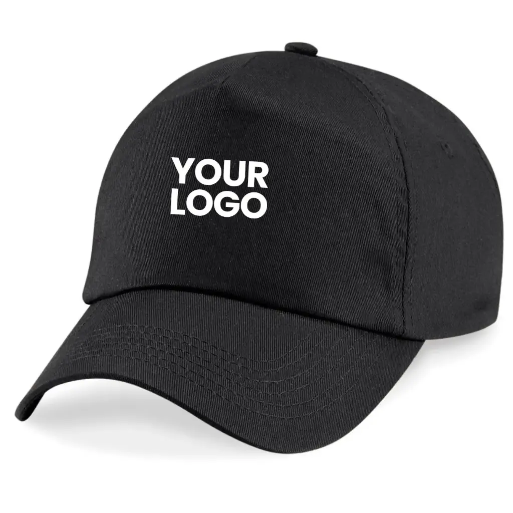 [BC010] Original 5-Panel Cap (Black)