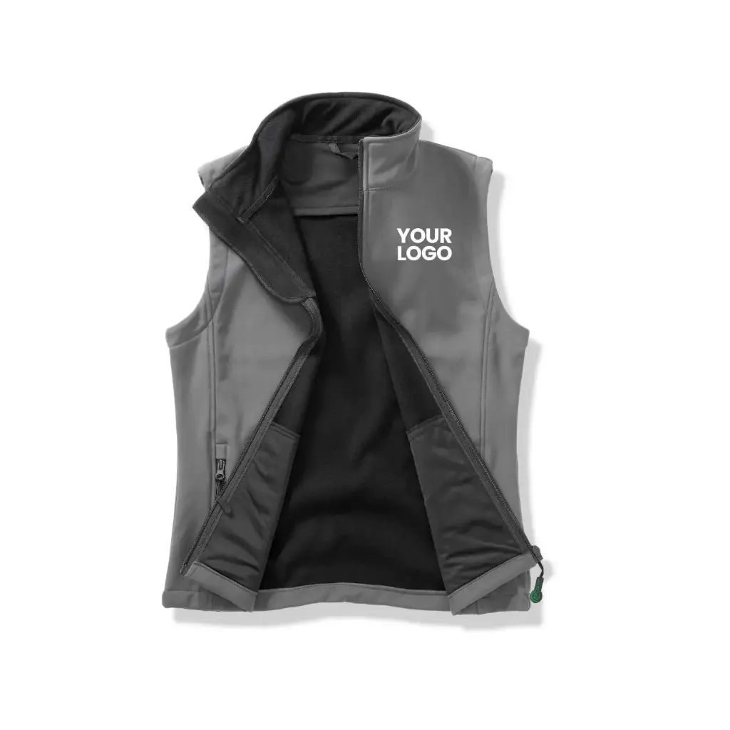 Printable Softshell Bodywarmer (Black/Orange, S)