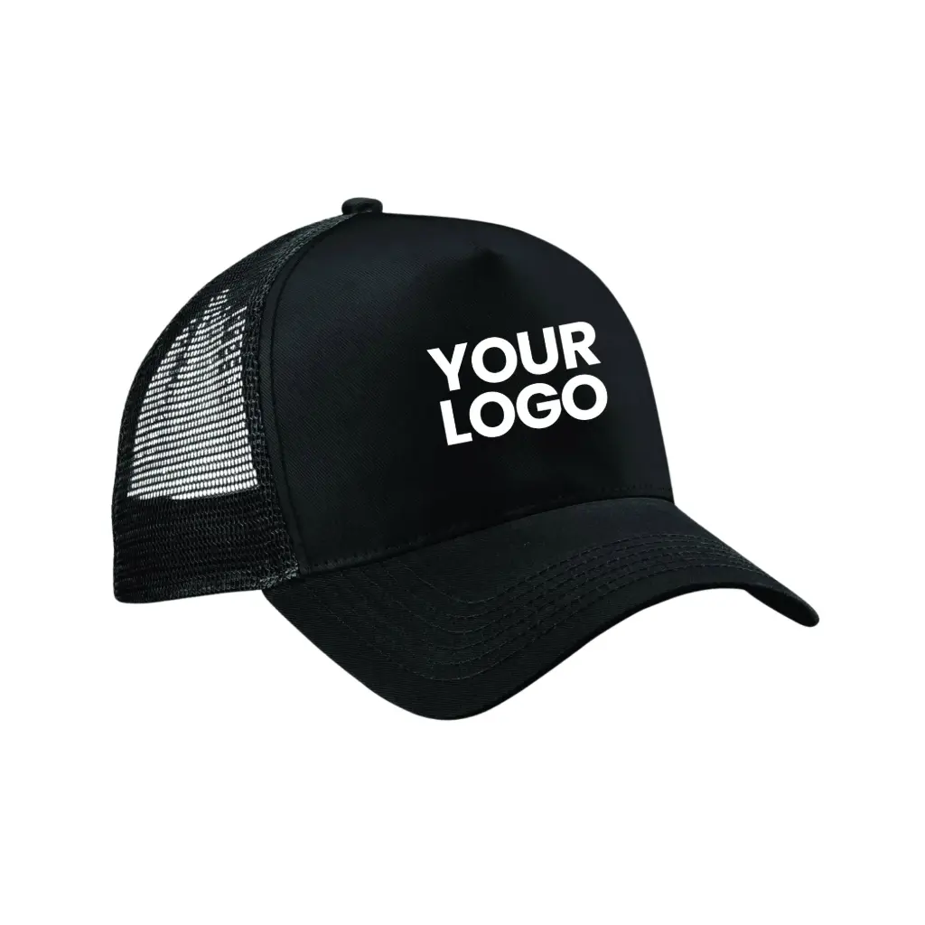 [BC640] Snapback Trucker (Black)