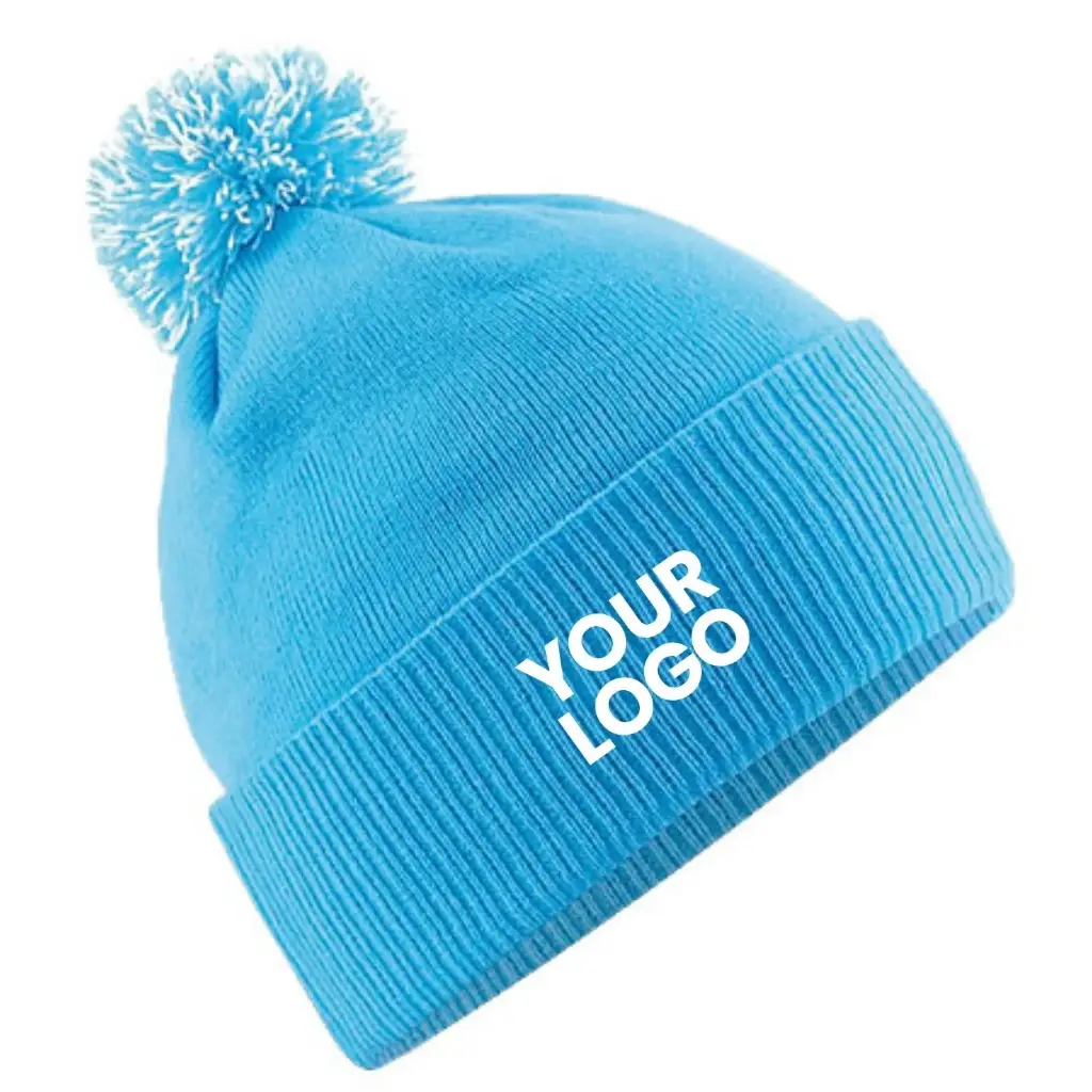 [BC450] Snowstar® Beanie (Black/Orange)