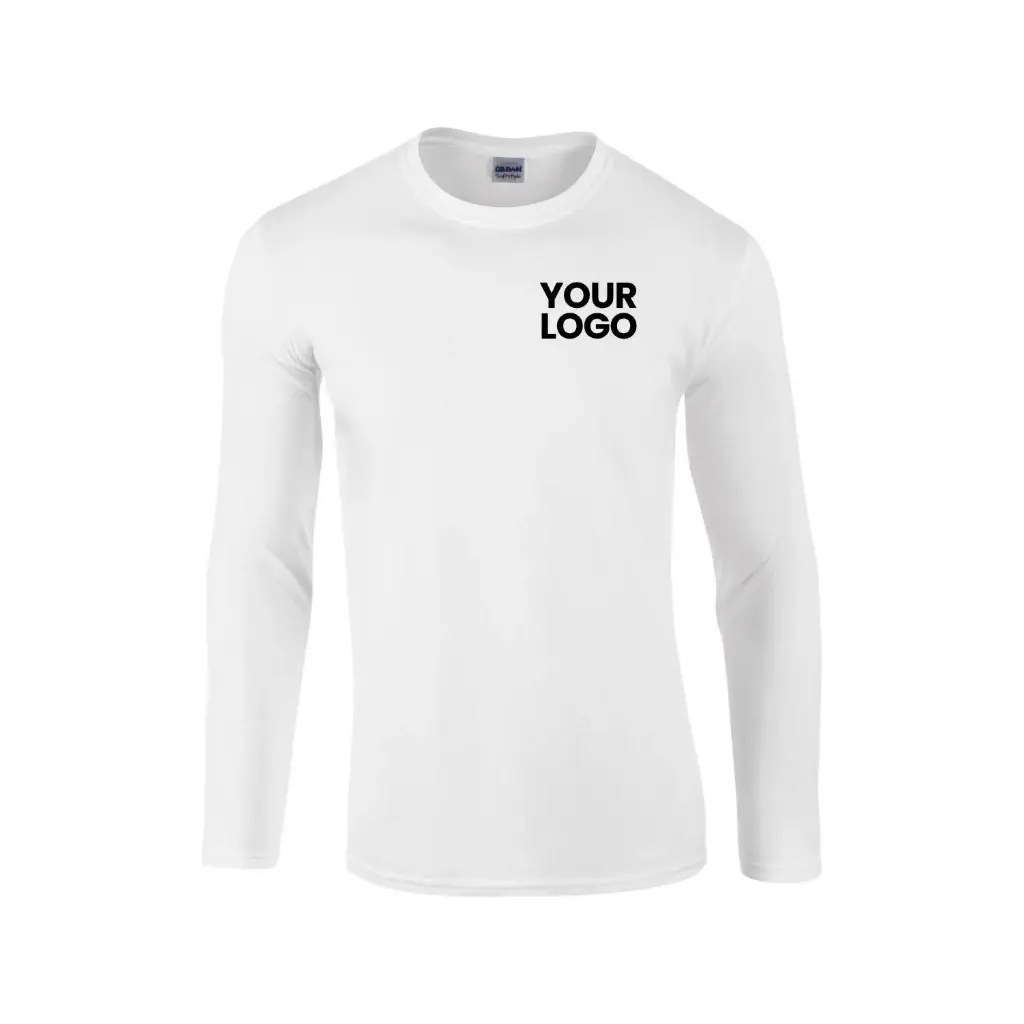 [GD011] Softstyle™ Long Sleeve T-Shirt (Black, S)