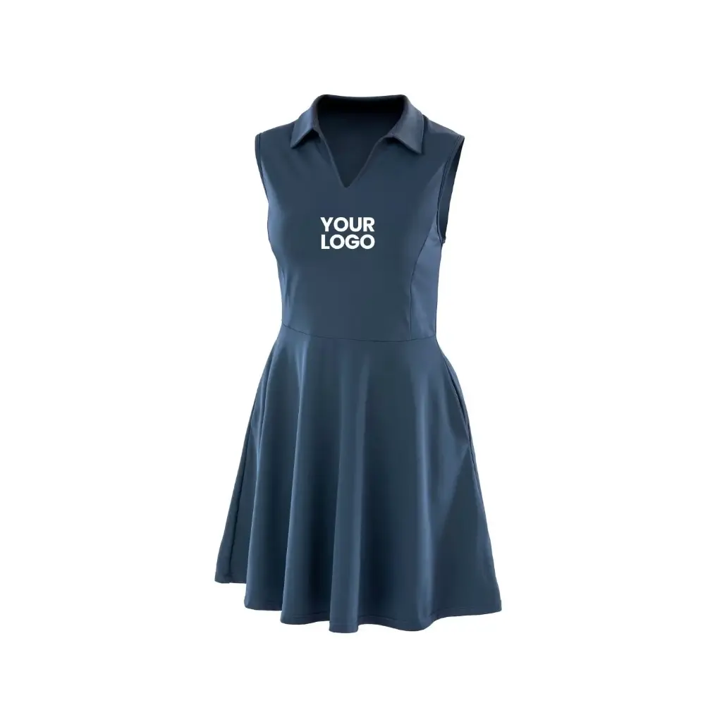 [S799F] Spiro Recycled Women’s Fitness Dress (White, XS)