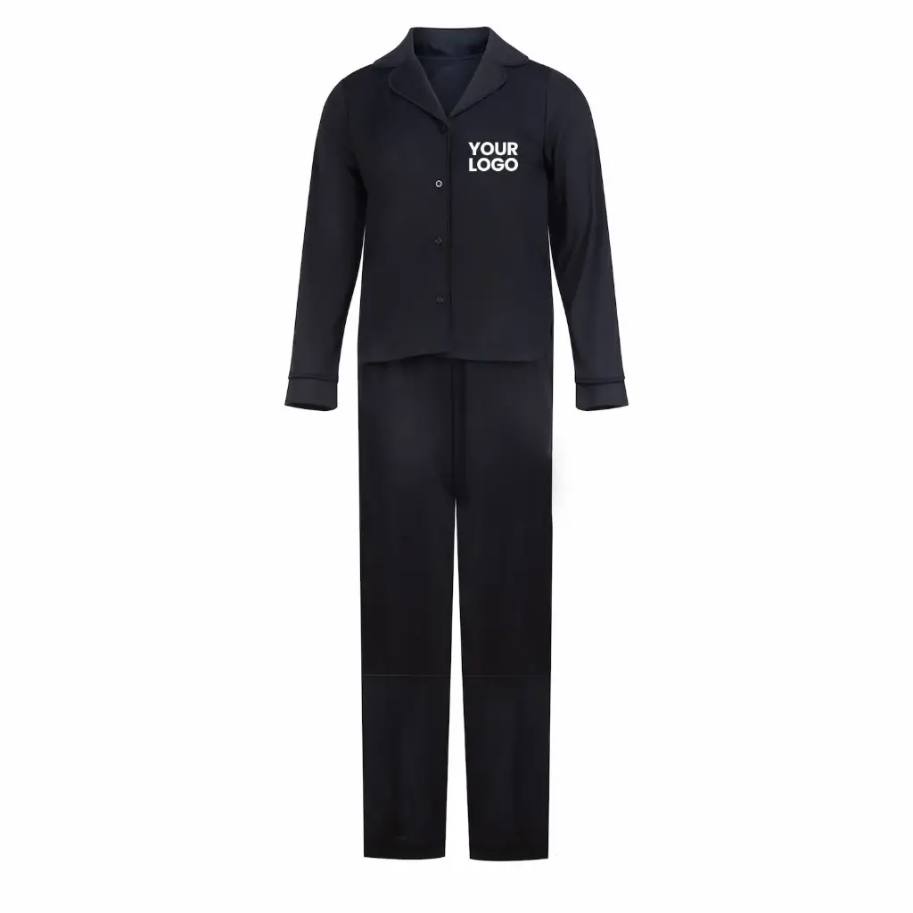 [TC056] Supersoft Pyjamas (Black, XS)