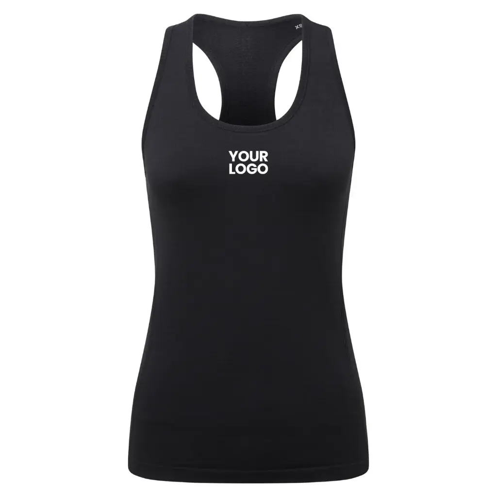 [TR509] Women's Tridri® Recycled Seamless 3D Fit Multi-Sport Flex Vest (Black, XS)