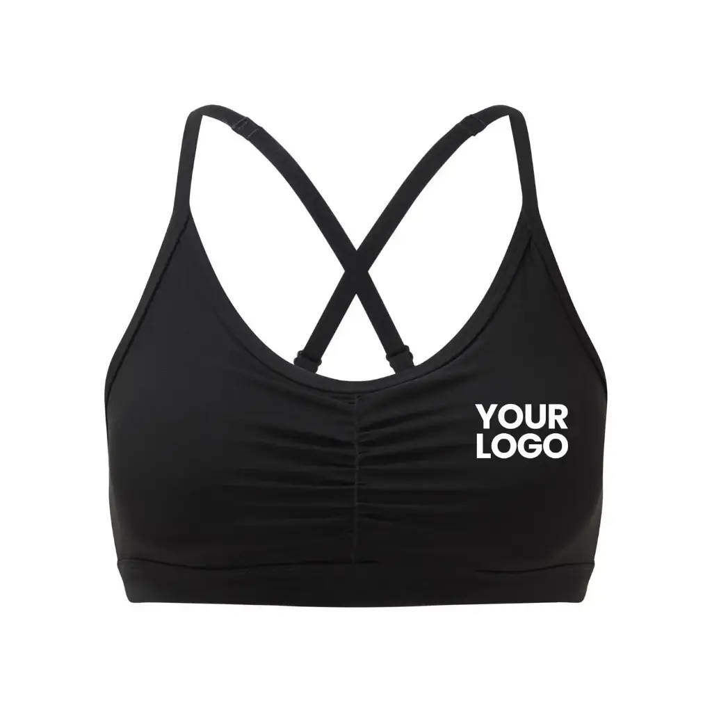 [TR923] Women's Tridri® Ruched Sports Bra (Medium Impact) (XS)
