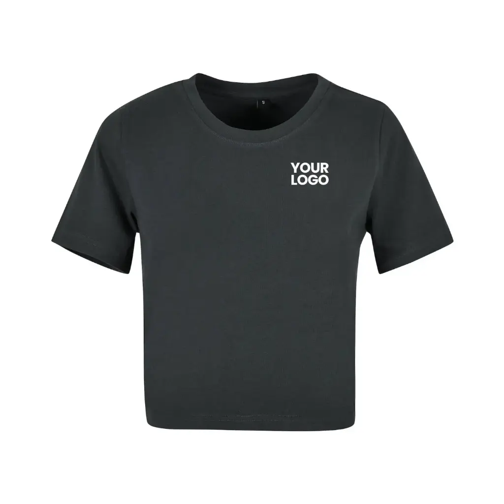 [NM006] Women’s Cropped Tee (Black, XS)