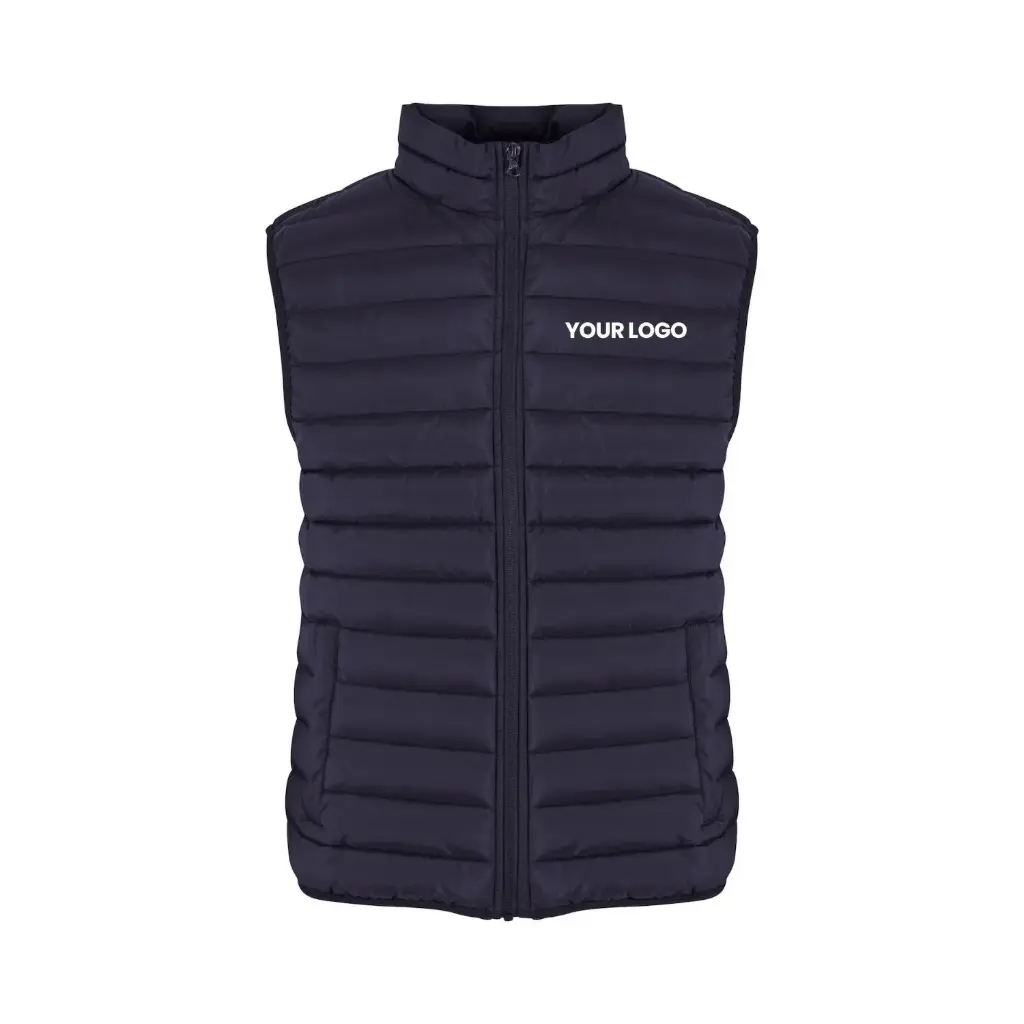 Women’s Light Puffer Vest (Black, XS)