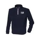 ¼ Zip Long Sleeve Fleece Piped