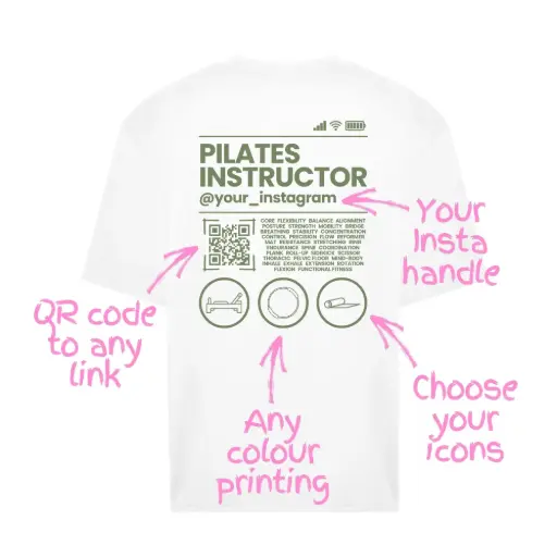 Pilates Instructor Oversized Tee
