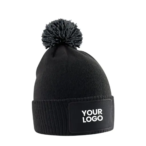 Kids Snowstar Patch Beanie