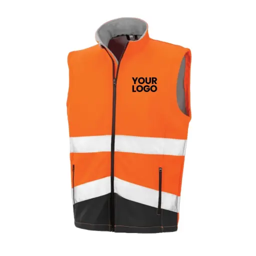 Hi-Vis Softshell Gilet