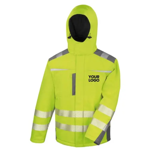 Hi-Vis Softshell Coat